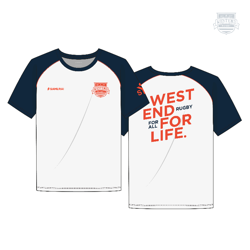 West End Rugby - Supporter Raglan Spirit Tee Main Image